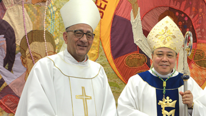 Omella y el Nuncio
