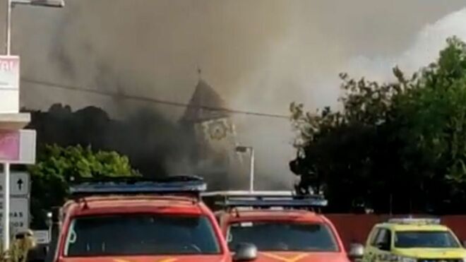 No hubo 'milagro' en Todoque: la colada de lava sepulta la iglesia