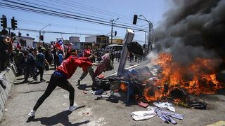 Iquique. Violencia contra migrantes