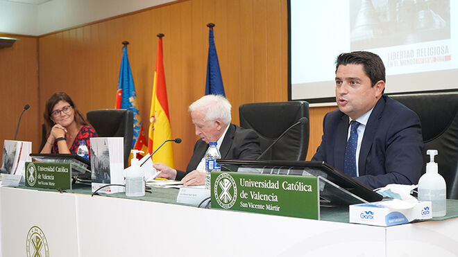 Informe de Libertad Religiosa en el Mundo en la Universidad Católica de Valencia
