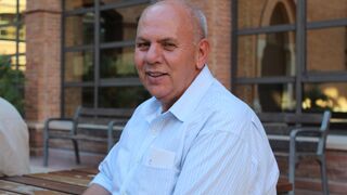 Antonio Tavares durante su visita a la Universidad Abat Oliva.