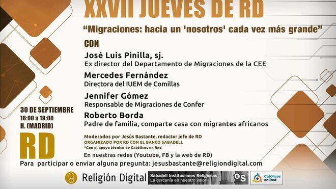 Las migraciones, eje de los 'XVIII Jueves de RD'