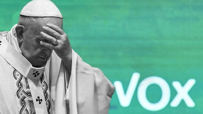 "Tenemos un Papa tonto": la ultraderecha 'católica' ya no esconde su odio a Francisco