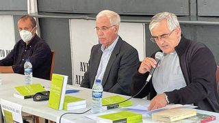 Juan José Hernández , en el centro