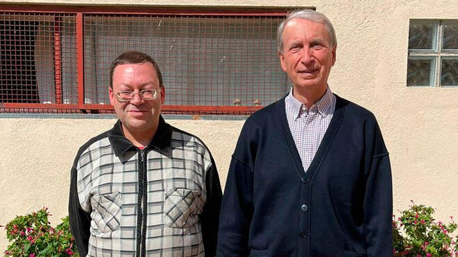 Juan Carlos Antona (izda.) y Juan Fernández de la Cueva (dcha.