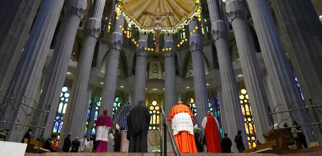 Celebración ecuménica en la Sagrada Familia
