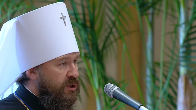 Patriarca Hilarion en la COP26
