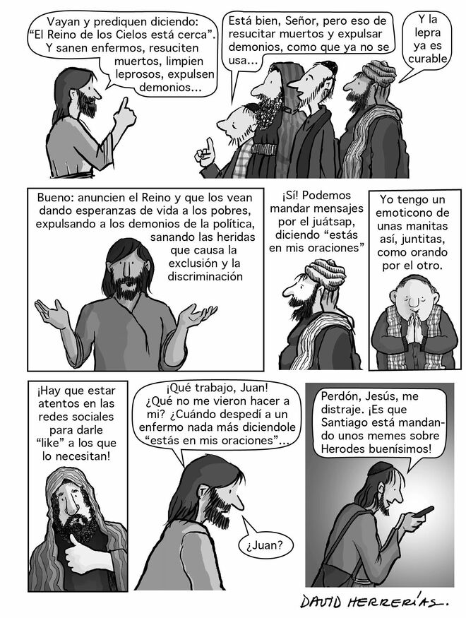 'Sanen enfermos, resuciten muertos'