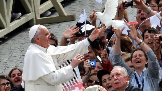 El papa por el diálogo y por el perdón