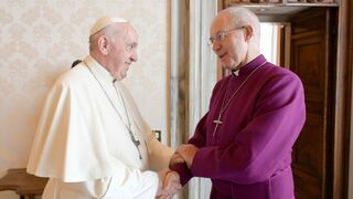 El arzobispo Welby y Francisco
