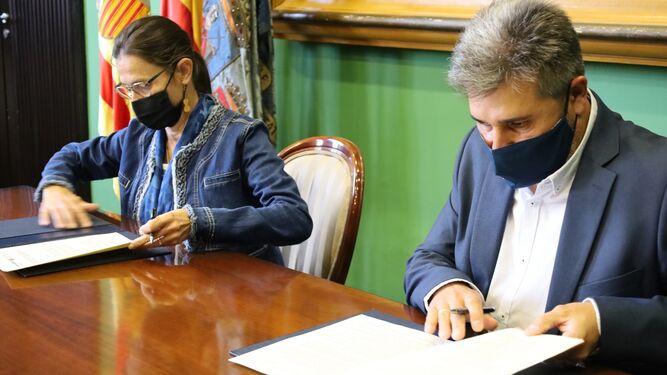 Firma del convenio