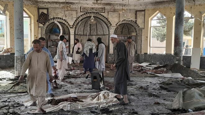 Un atentado en una mezquita de Afganistán deja al menos 80 muertos y un centenar de heridos