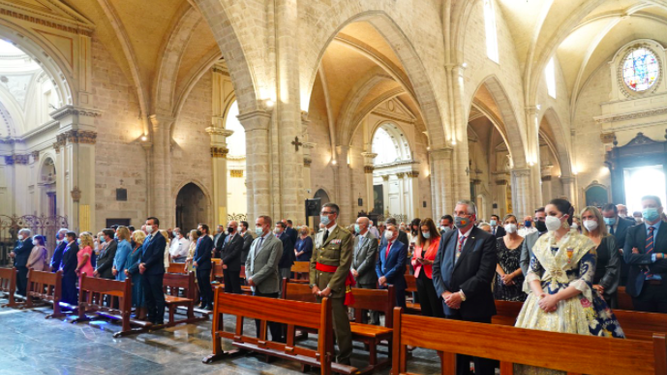 Te Deum en la catedral de Valencia