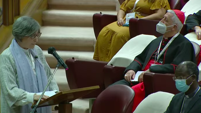 Cristina Inogés abre el Sínodo