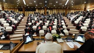 El Papa abre la asamblea sinodal