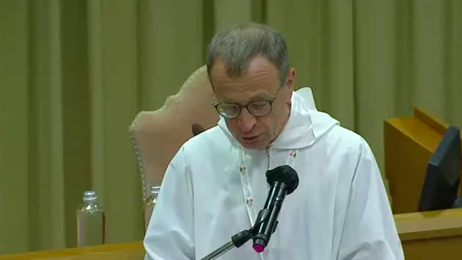 El hermano Alois de Taizé