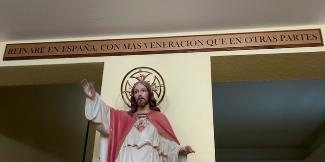 Mensaje del Sagrado Corazón de la casa de espiritualidad de Covadonga
