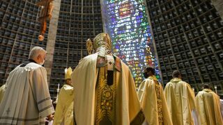 Liturgia en la Catedral de Río
