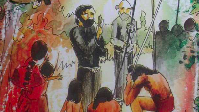 Los mártires del Zenta