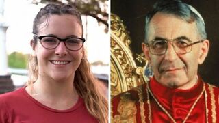 Candela Giarda y Juan Pablo I