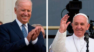 Joe Biden y el papa Francisco