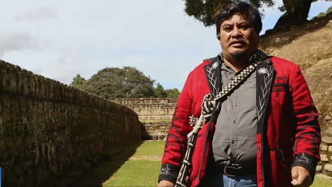 Daniel Pascual, indígena guatemalteco