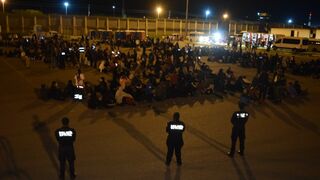 Migrantes retenidos en México