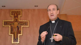 El obispo de Astorga, Jesús Fernández