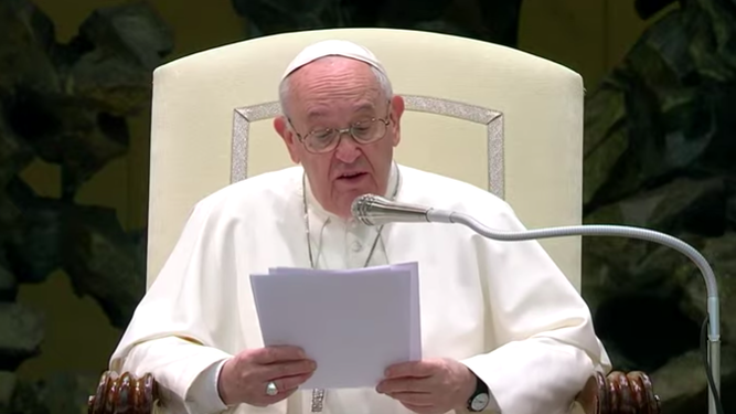 Audiencia con el Papa Francisco
