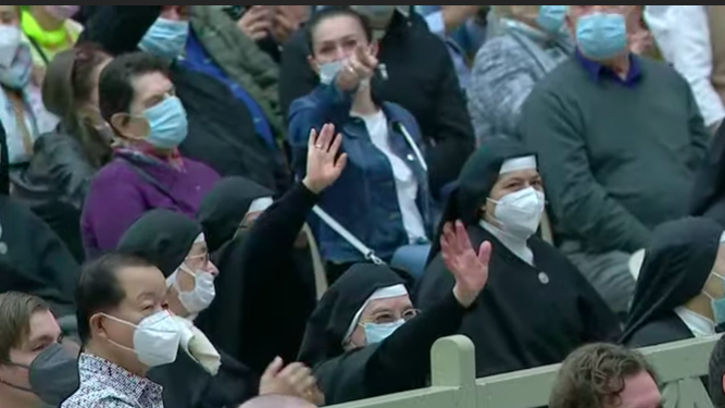 Las religiosas españolas citadas por el Papa
