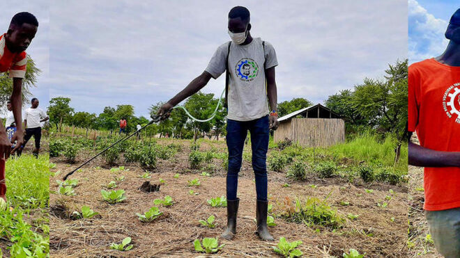 Cultivar la esperanza en el asentamiento de Palabek