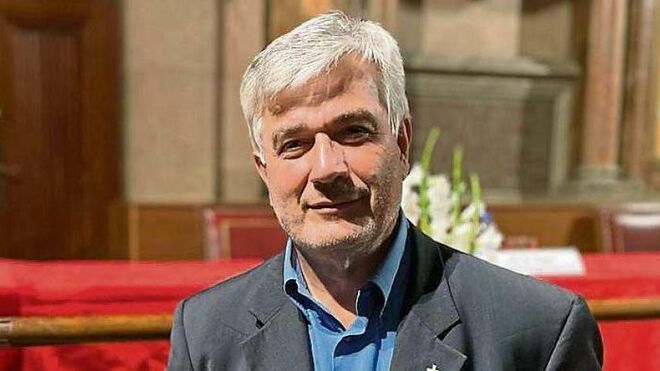 El consultor de la Secretaría General del Sínodo de los Obispos, durante su visita a Barcelona.