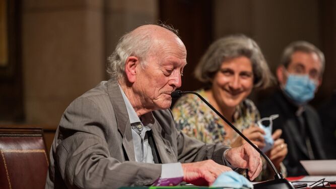 Gaspar Mora y Núria Caum, en el acto de presentación del curso 2021-2022.