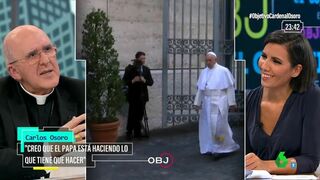 Carlos Osoro, con Ana Pastor