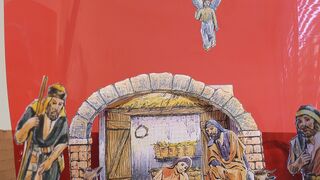 La sociedad responde ante la oposición del claustro de profesores al belén que se instala en un colegio de Llodio hace 25 años