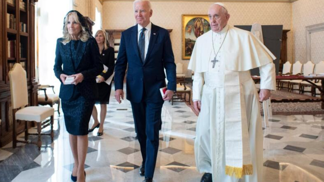 Joe Biden y el Papa