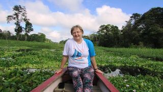 Emilia Kuche en el Bajo Amazonas