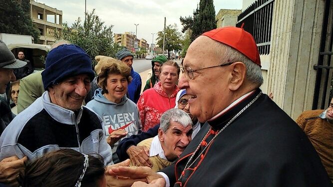 El cardenal Sandri