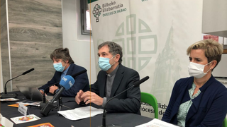 Joseba Segura, Joseba Ezpeleta y Gema Orbe