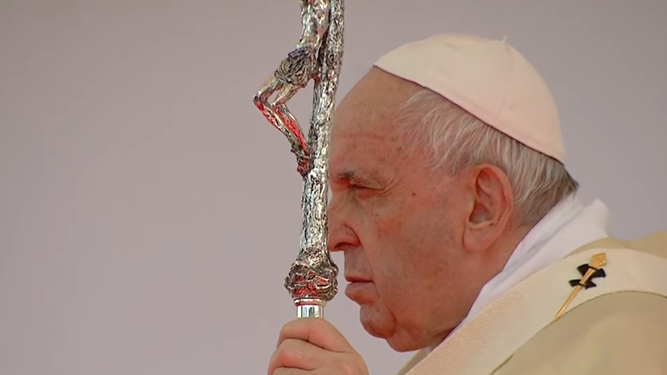 El Papa, en el Gemelli