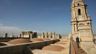 Cubierta de la catedral de Málaga