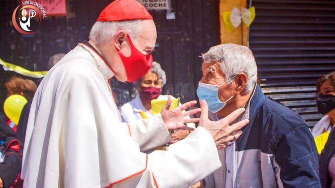 "Es muy importante educar nuestro corazón, que naturalmente está creado para la compasión" Cardenal Aguiar.