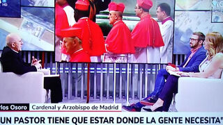 Cardenal Osoro en Telemadrid