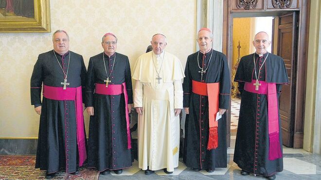 Presidencia del Episcopado Argentino con el Papa Francisco
