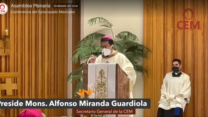 Misa de inicio de actividades. CXI Asamble Plenaria