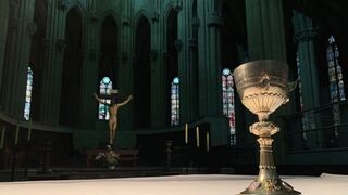 Enrique  Díaz, voluntario de ACN en Vitoria: "El Cáliz nos recuerda a los cristianos perseguidos en el mundo"
