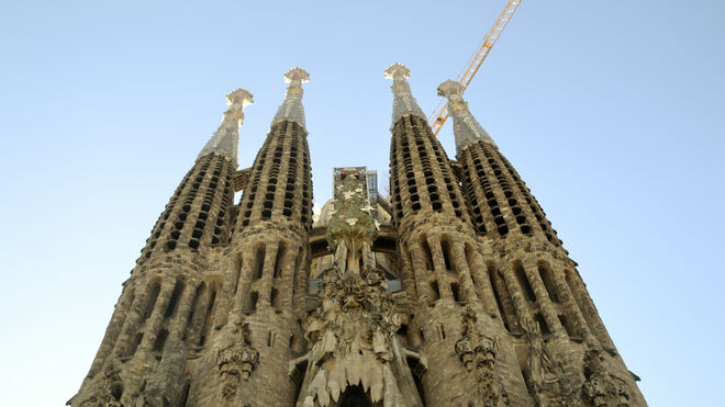 La Sagrada Familia en una imagen de 2021.