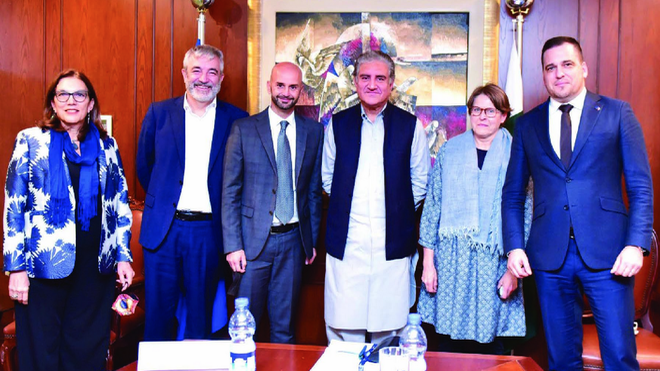 Garicano en Pakistán