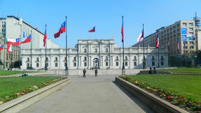 Palacio de la Moneda en Chile