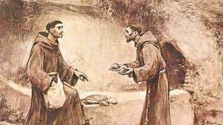 Bendición a Fray León